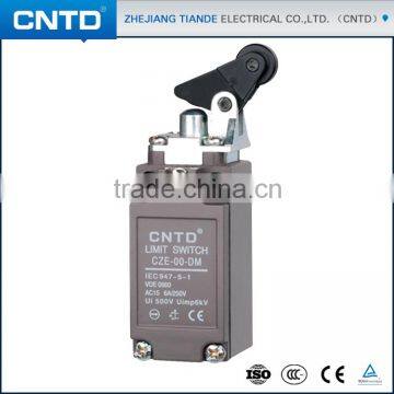 CNTD Alibaba China New Mental Roller Lever Vertical Actuation Travel Limit Switch CZE