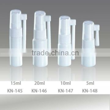 5-20ml hdpe/ pe oral spray bottles, throat spray bottle, smal thorat spray bottles