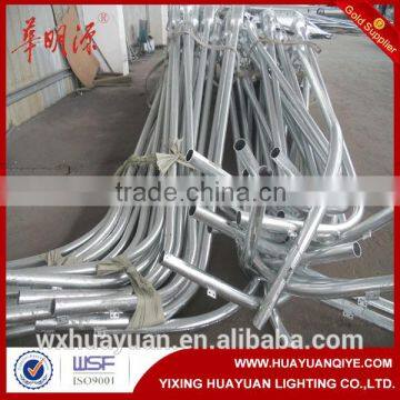 6m road street galvanized steel tubular pole with curved arm                        
                                                                                Supplier's Choice