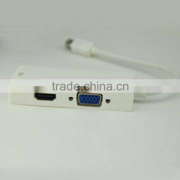 Manufacture Price Mini dp to Hdmi Dvi Vga Adapter Cable for Computer photo-6