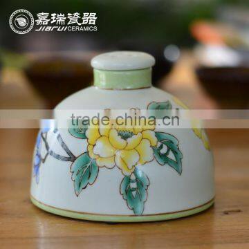 Fancy Hand painted ceramic burner incense