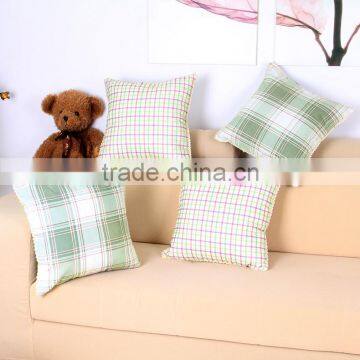 Factory directly home decorative pillow, pure and fresh pillow, pillow cover with lace