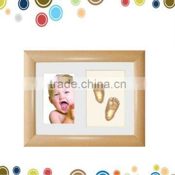 Best selling foot cast frame baby gift set