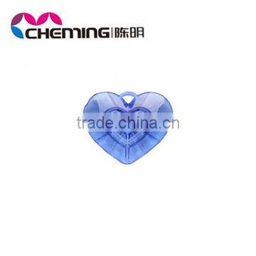 2014 new design plastic heart shape pendant