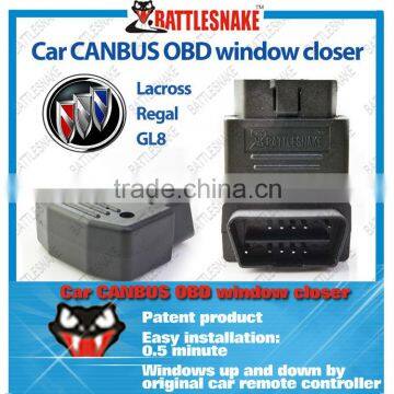 Original Car OBD CAN BUS window closer for Buick