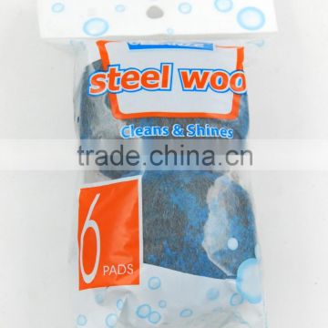 2pc steel wool scourer galvanized mesh ball