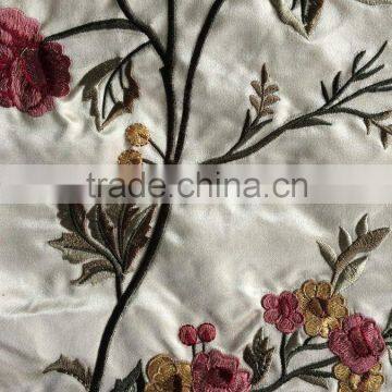 silk cotton embroidered
