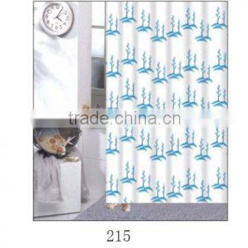 2015 Eco-friendly Home textile PA Coating 100gsm curtain fabric polyester shower curtain