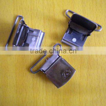 Antique Metal Suspender Clip With Belt Buckle For Wholesale