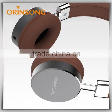 Fashion 2016 metal design wired headset With Wholesale price