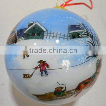 decoration color christmas glass ornaments ball