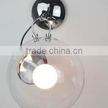 MODERN Hot sale ceiling lamp/transparent glass ball ceiling lighting/lights decorate you home