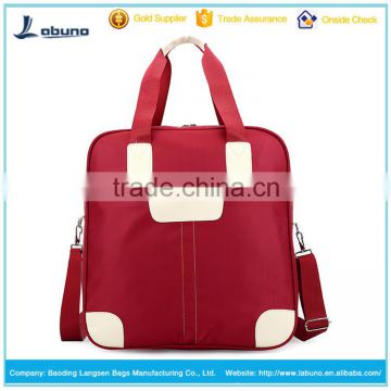 China supplier nylon single shoulder strap book bag leisure shoulder bag