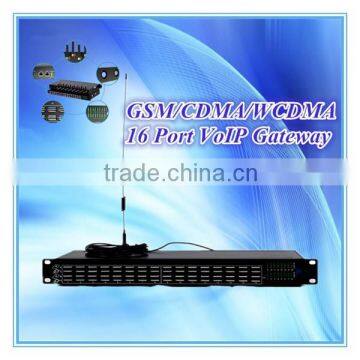 2014 Ejointech 16 ports 64 gsm cards goip gateway with free System upgrade service