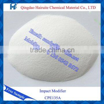 PVC Impact Modifier CPE 135A, Chemical agent, pvc board additves