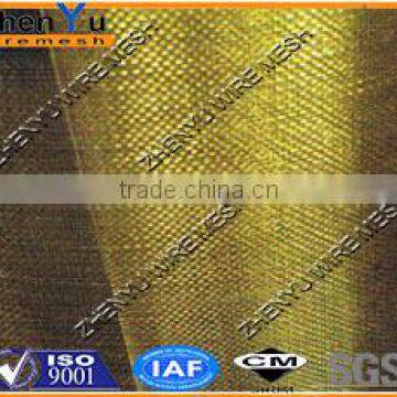 2016 Cheap Brass Woven Screen Wire Mesh(High Quality,Factory Price)