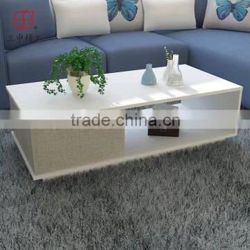 Modern New cheap MDF design coffee table for living room furniture