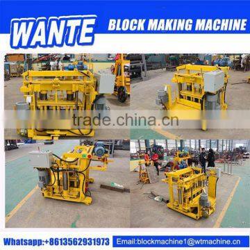 Bottom Price QT40-3 Small Multifunctional Moving Egg Laying Block Brick Making Machine photo-3
