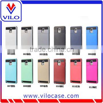 Cheapest With Hgih Quality Card Holder Tpu+pc 2 in 1 Hard Back Case for Samsung Note 4 photo-6