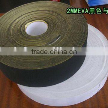 2mm EVA one side adhesive foam roll , eva double side foam sheet