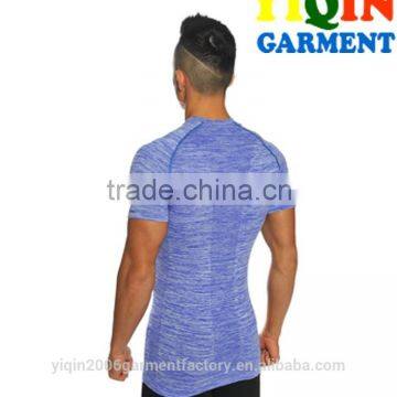 GYM mens seamless T-shirts