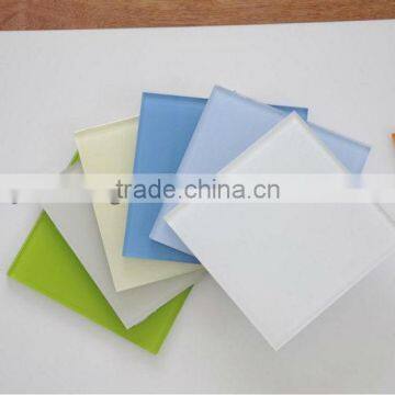 Any Color Glass Whiteboard / Any Color Glass Writing Board With ANSI and EN12150 Certificate photo-3