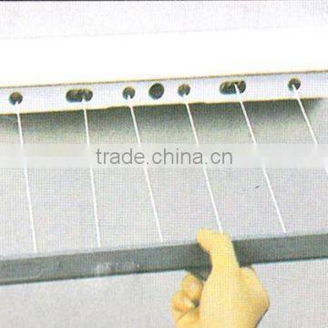 2015 Best prices plastic 6 line house/kitchen hanger