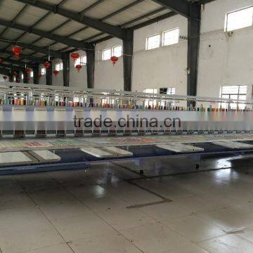 flat high speed embroidery machine