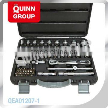52-PC 3/8" Dr. Professional CR-V Metric Socket Wrench Kit