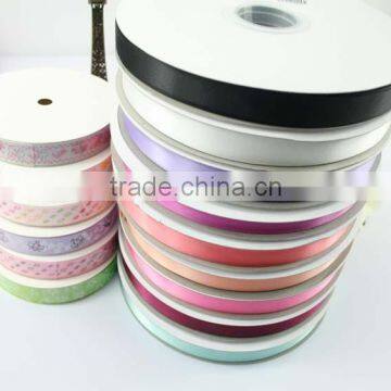 Multi-color polyester wholesale satin ribbon