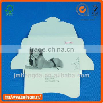 Fashion Elegant China Supplier Lingerie Packaging Box With Custom Design