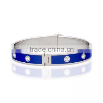 Fashion Bamboo Crystal Gold Bangles Designs photo-2