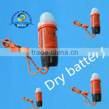 Dry battery life jacket light