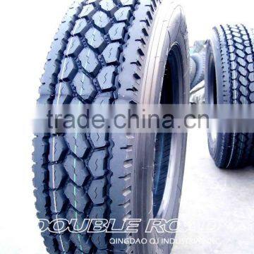 Drive pattern semi truck tires low profile 22.5, 295/75r22.5 tire for USA with smartway, DOT