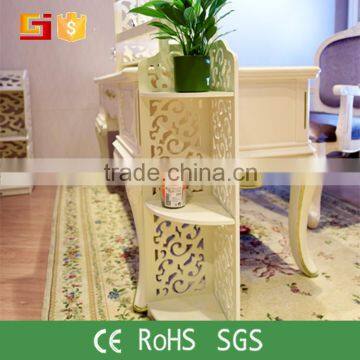 Detachable Houseware Necessities Wooden Bathroom Corner Shelf Waterproof Soap Rack Towel Rack photo-4