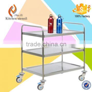 hot sale stainless steel kitchen trolley cart