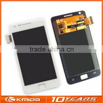 Grade A lcd for Samsung I9100 Galaxy S2 touch screen display assembly