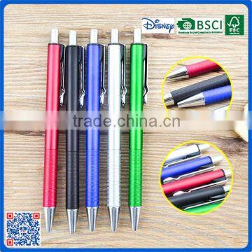 Nice quality metal ballpoint pen with oem ink for promotion