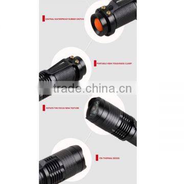Aluminum MINI Flashlight Cheap With Pocket Clip photo-4