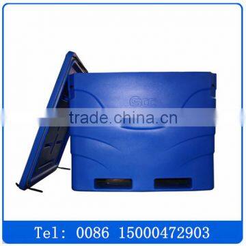 Rotomoulded Plastic fish cooler, fish container, cold storage fish box