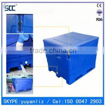 Double-wall Plastic Thermal Insulated Boxes & Tubs For Aquaculture