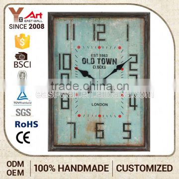 Export Quality Creative Items Mdf World Time Wall Large Stop Clock