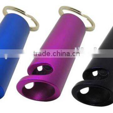 3LED aluminium keychain light with bottle opener