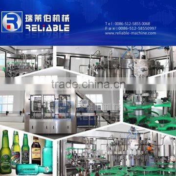 Perfect glass vodka / alcohol bottling machine