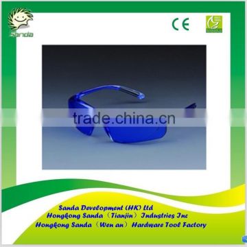 dustproof safety goggles blue color