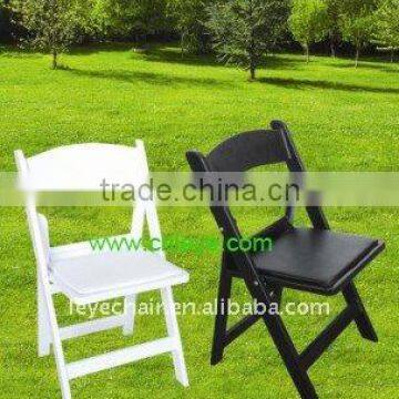 resin folding chair for wedding