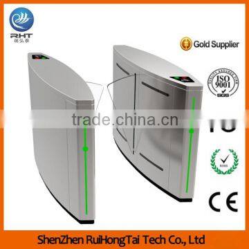 Double Core Bi-direction Turnstile Rfid Door Entry System Semi-Auto Flap Turnstile Gate                        
                                                Quality Choice