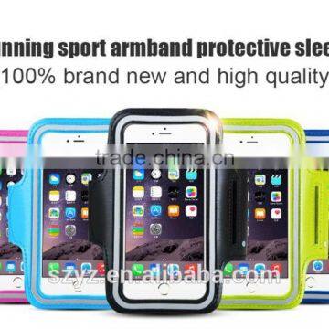 5.5 Inch Fashion GYM Exercise Fitness Accessories Sport Running Pouch Armband Cover Case for Iphone 6 Plus Armbands