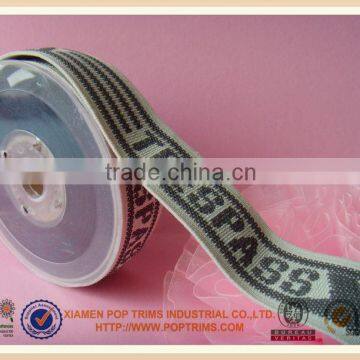 2014 China Manufacture Custom jacquard elastic waistband