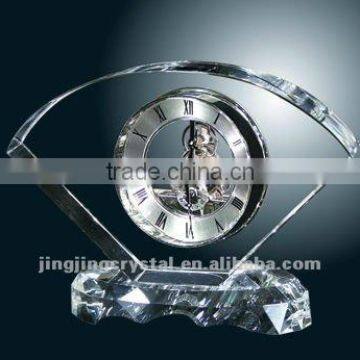 Fashion crystal clock,crystal table clock